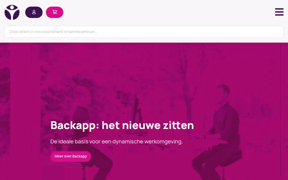 Screenshot of ergonomiespecialist.nl