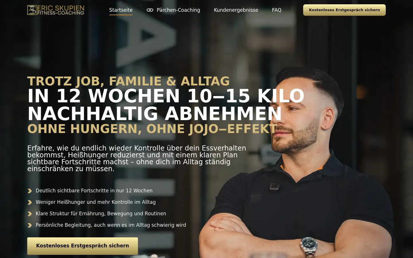 Screenshot of ericskupien.de