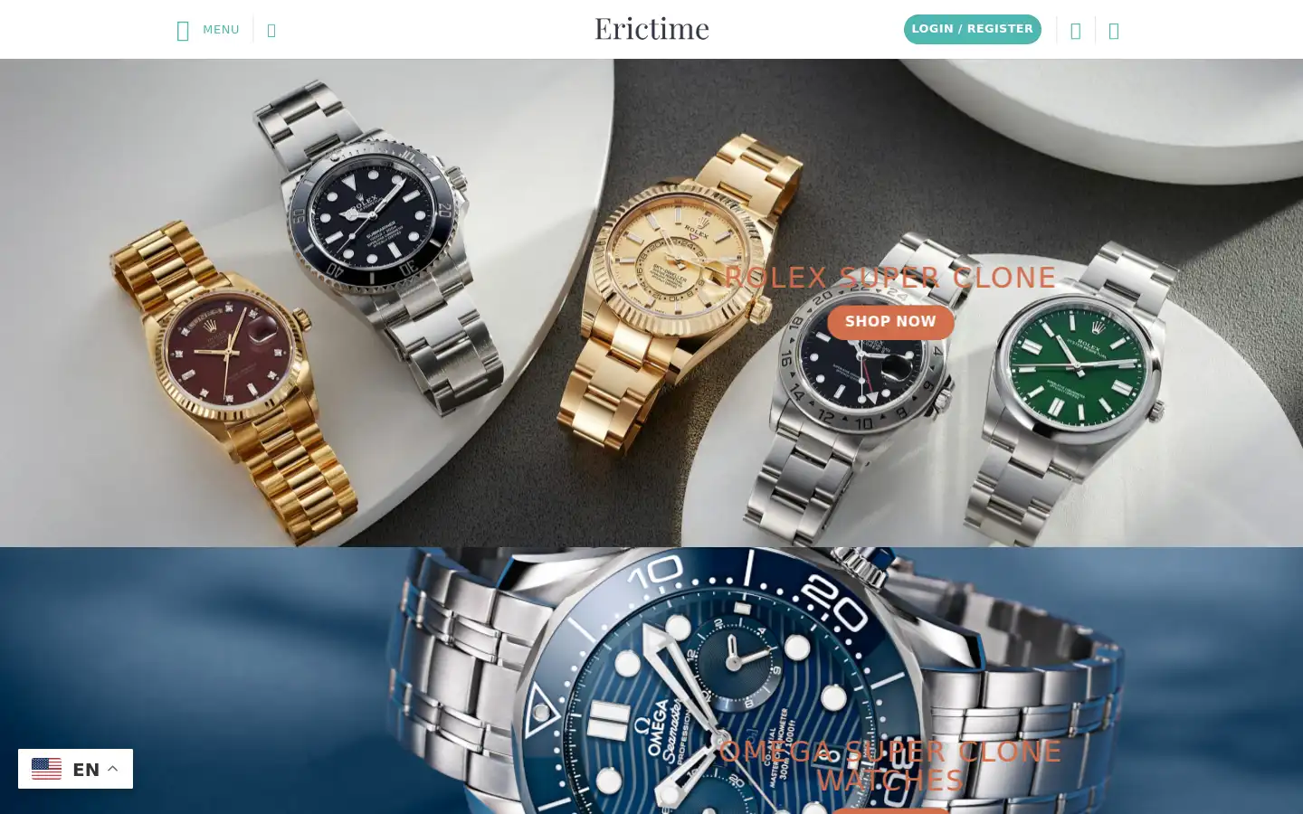 Screenshot of erictime.com