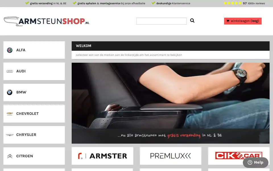 Screenshot of erkades.nl