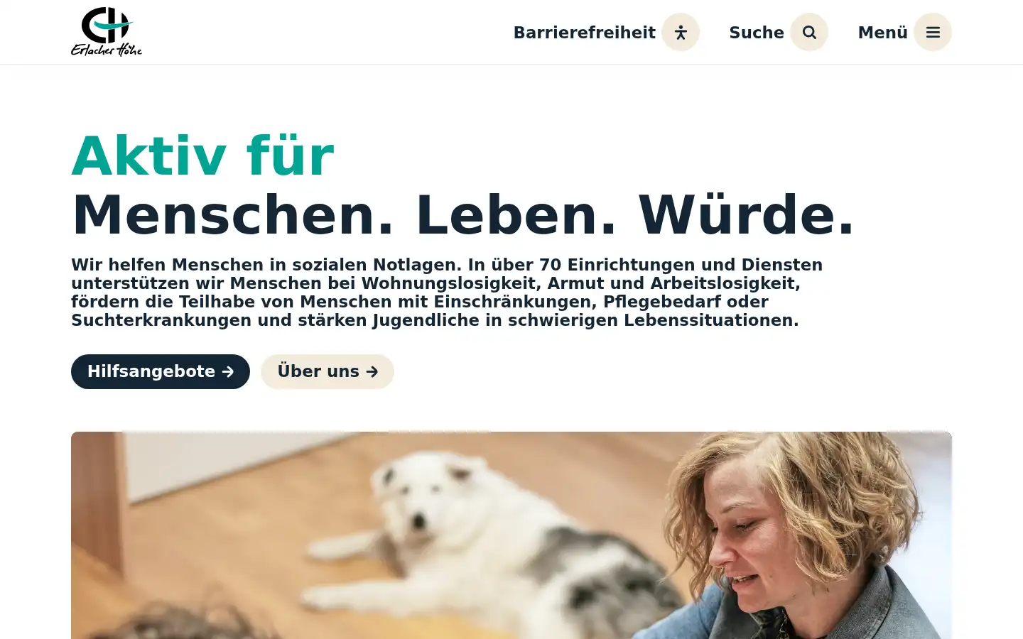 Screenshot of erlacher-hoehe.de