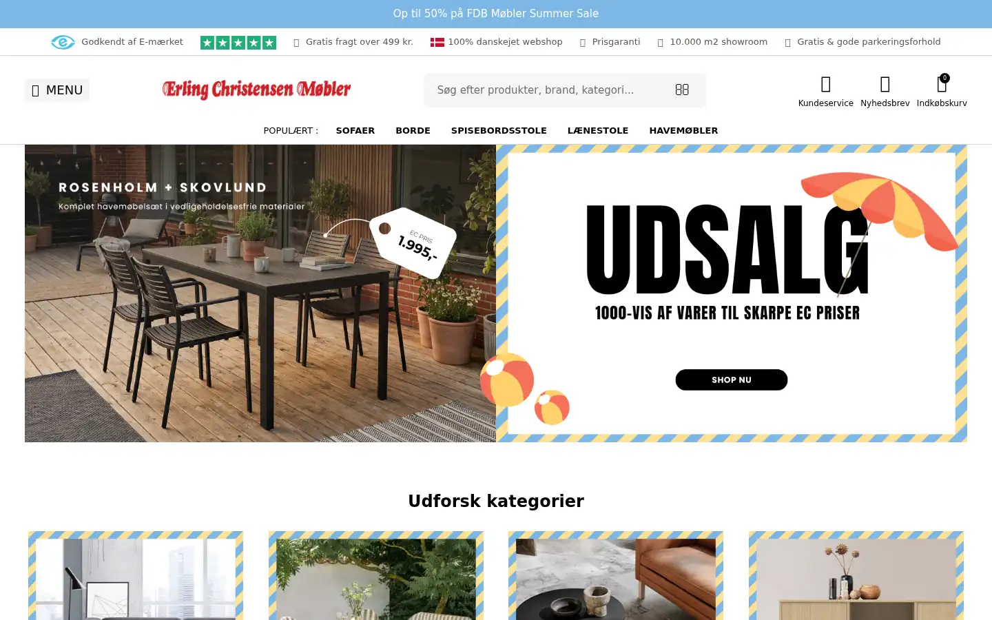 Screenshot of erling-christensen.dk