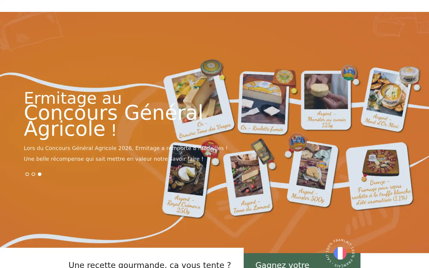 Screenshot of ermitage.com
