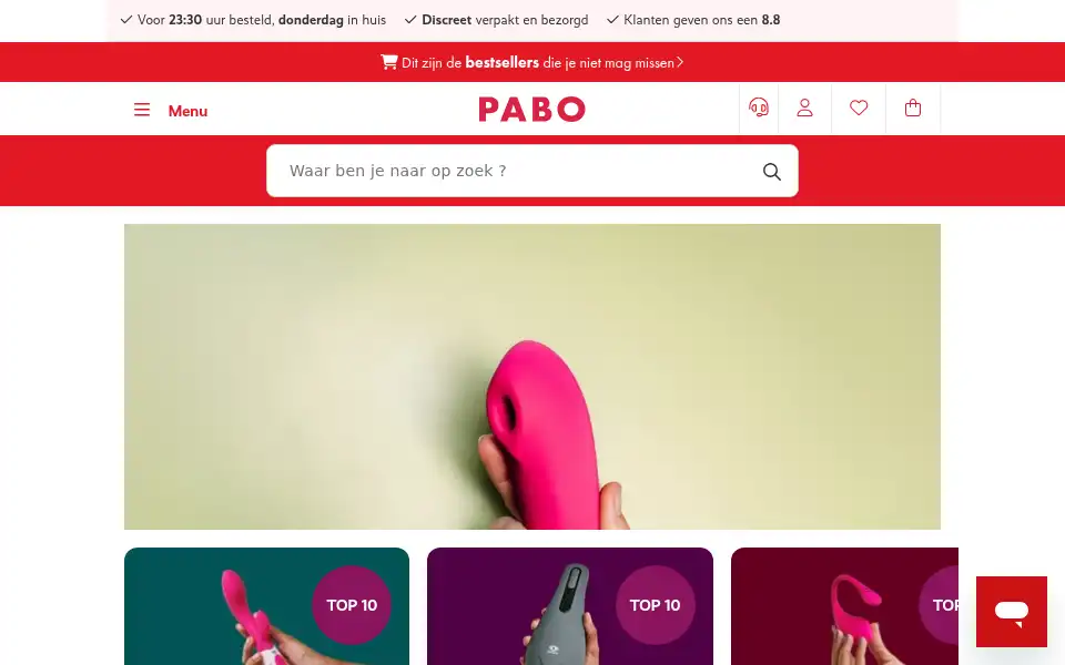 Screenshot of ero-discount.nl