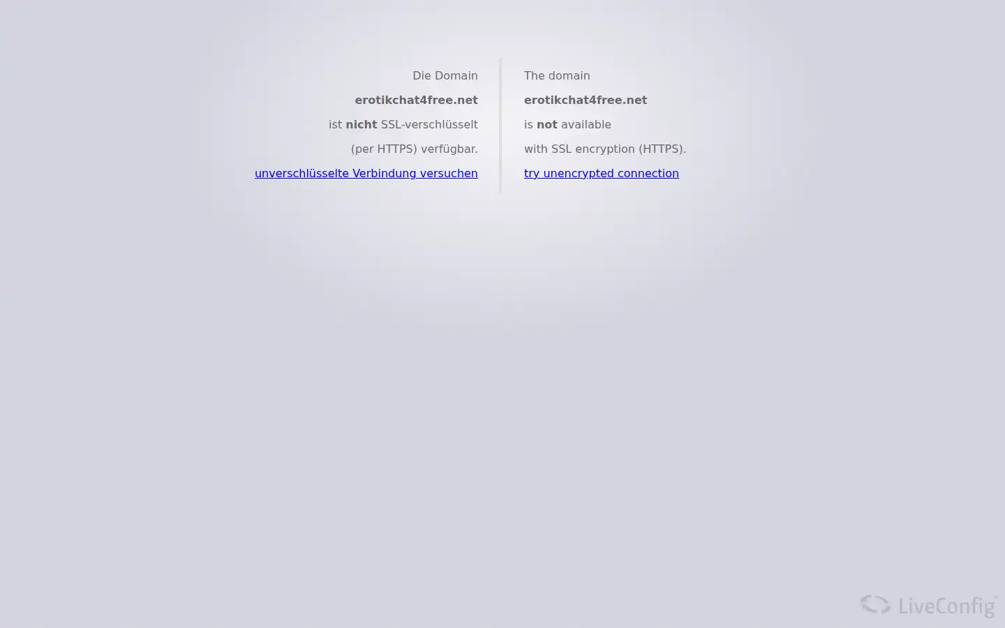 Screenshot of erotikchat4free.net