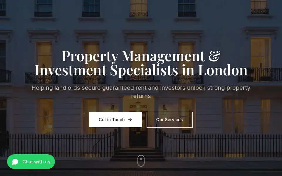 Screenshot of errantryestates.co.uk