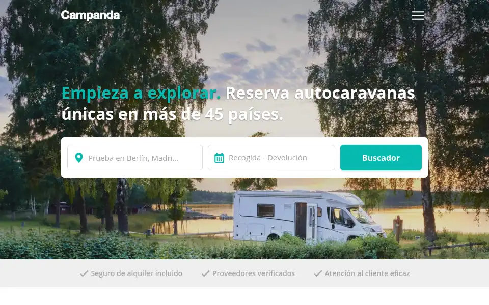 Screenshot of es.campanda.com