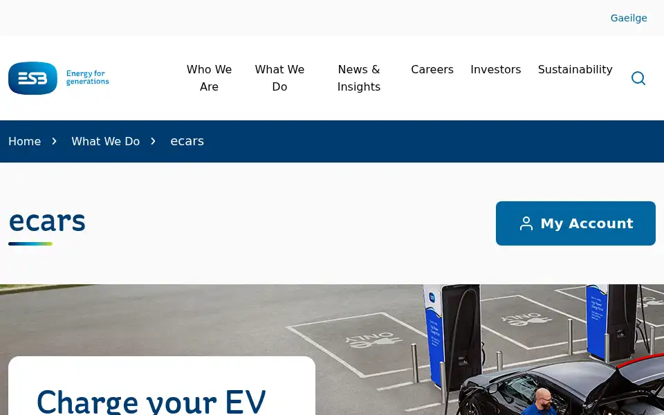 Screenshot of esbecars.com