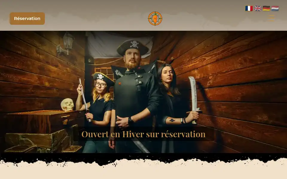 Screenshot of escape-carotte.fr