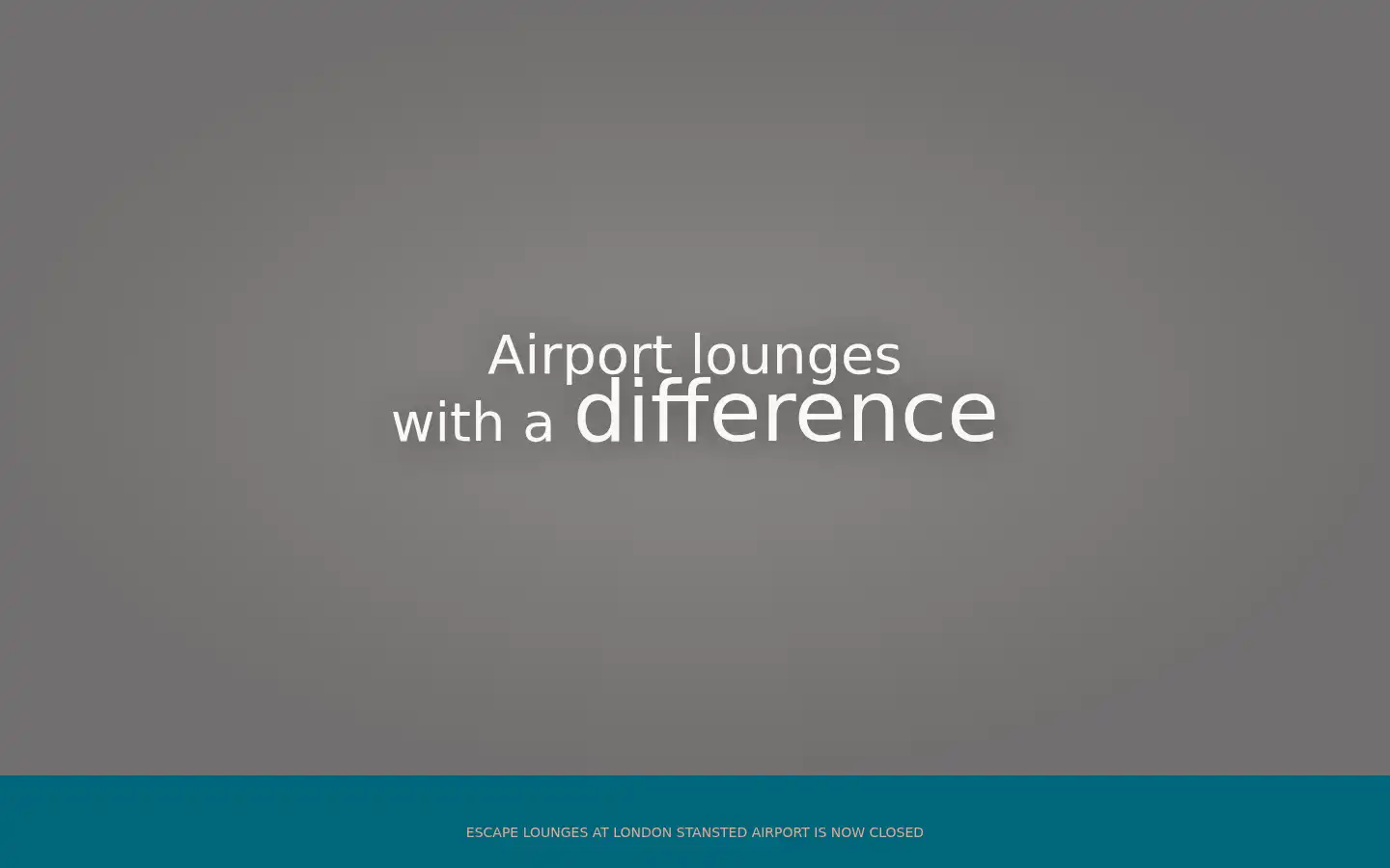 Screenshot of escapelounges.com