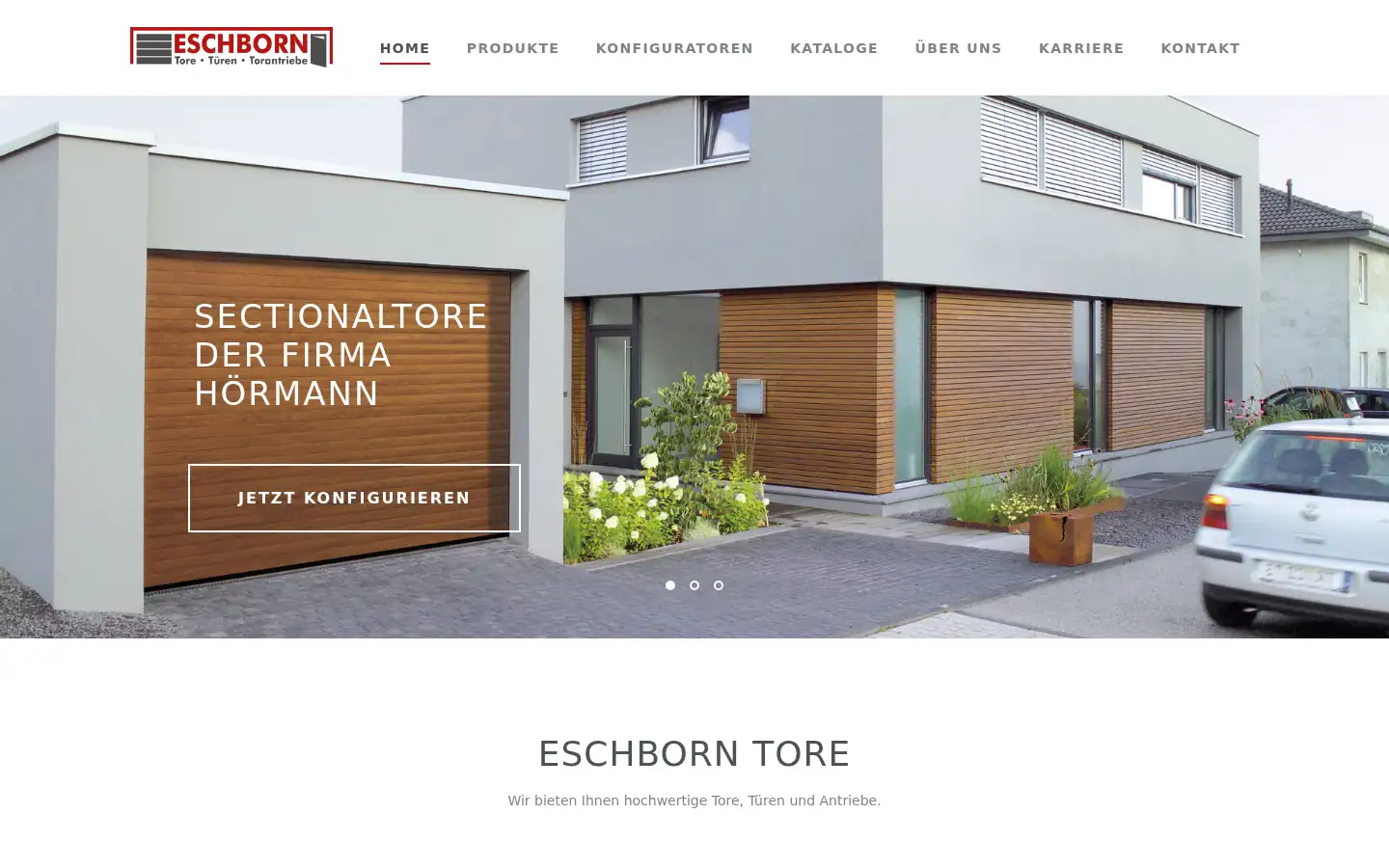 Screenshot of eschborn-tore.de
