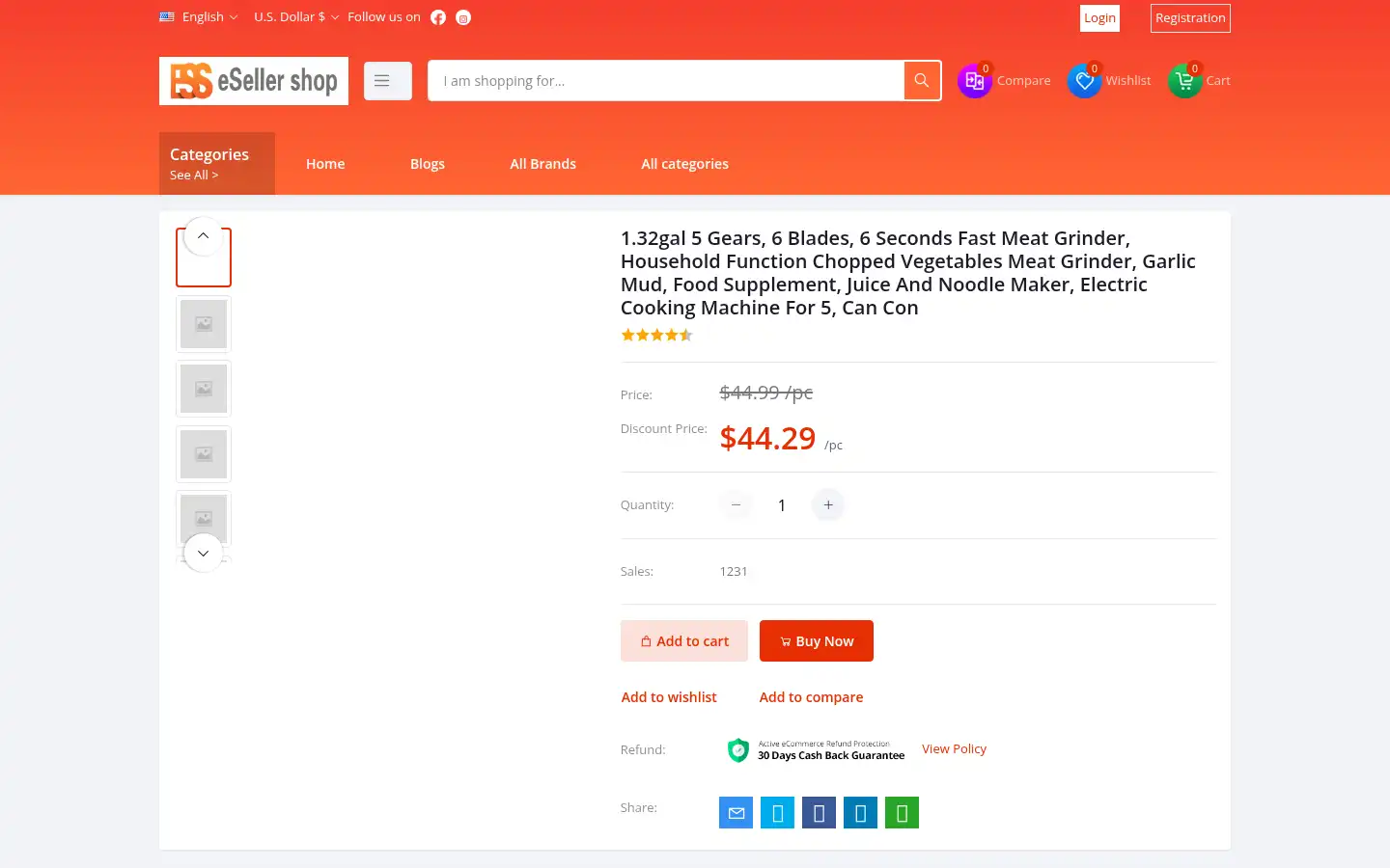 Screenshot of esellerstorebuy.xyz