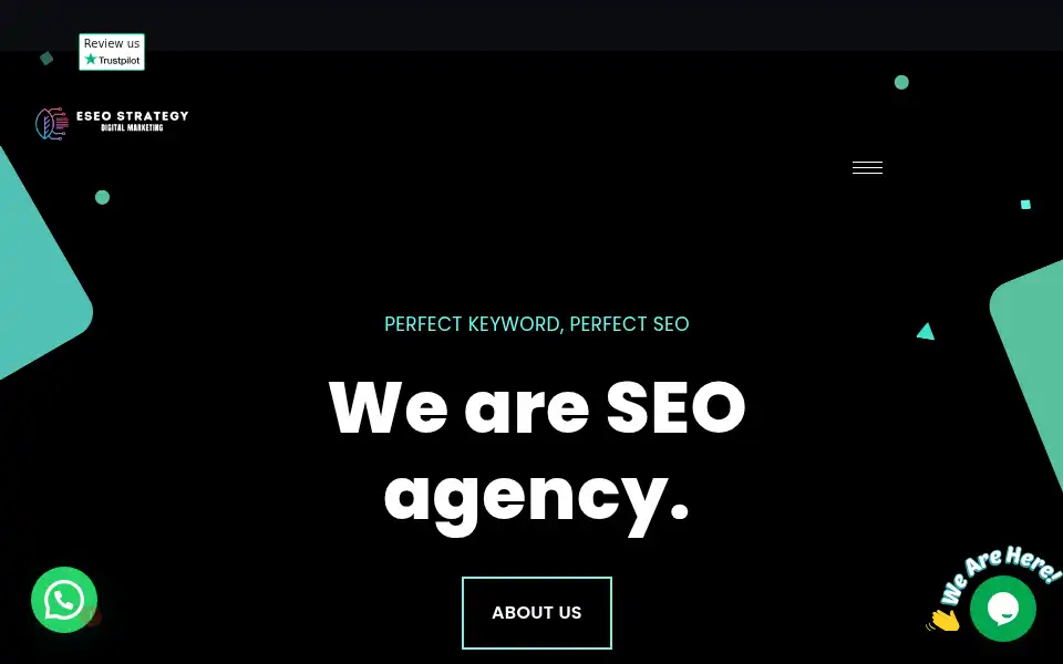 Screenshot of eseostrategy.com