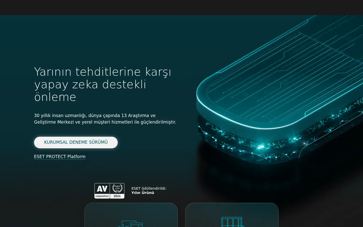 Screenshot of eset.com.tr