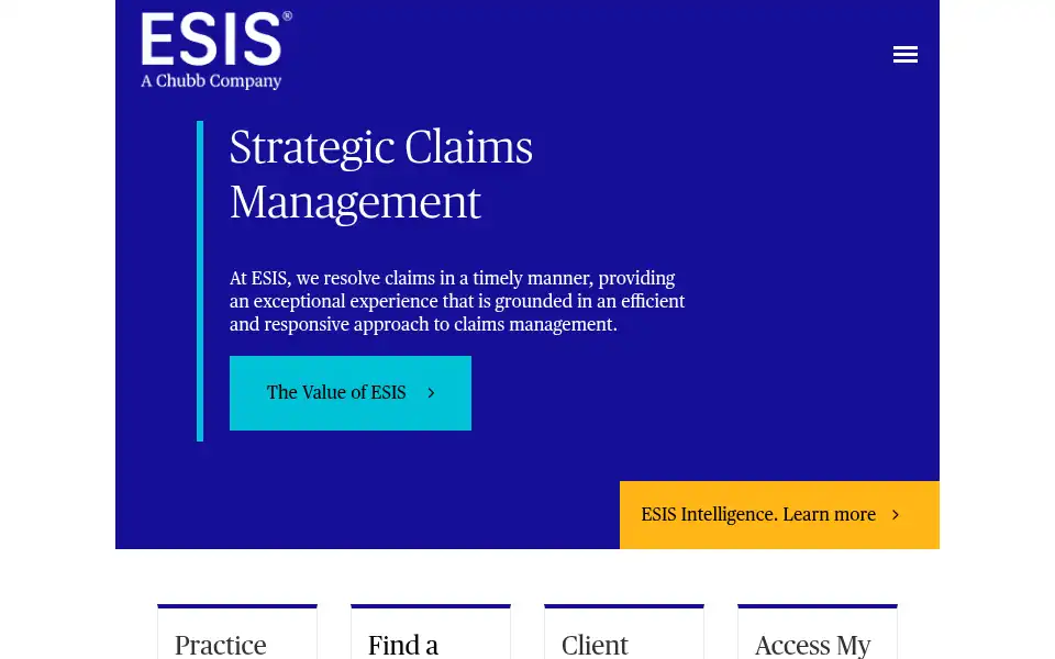Screenshot of esis.com
