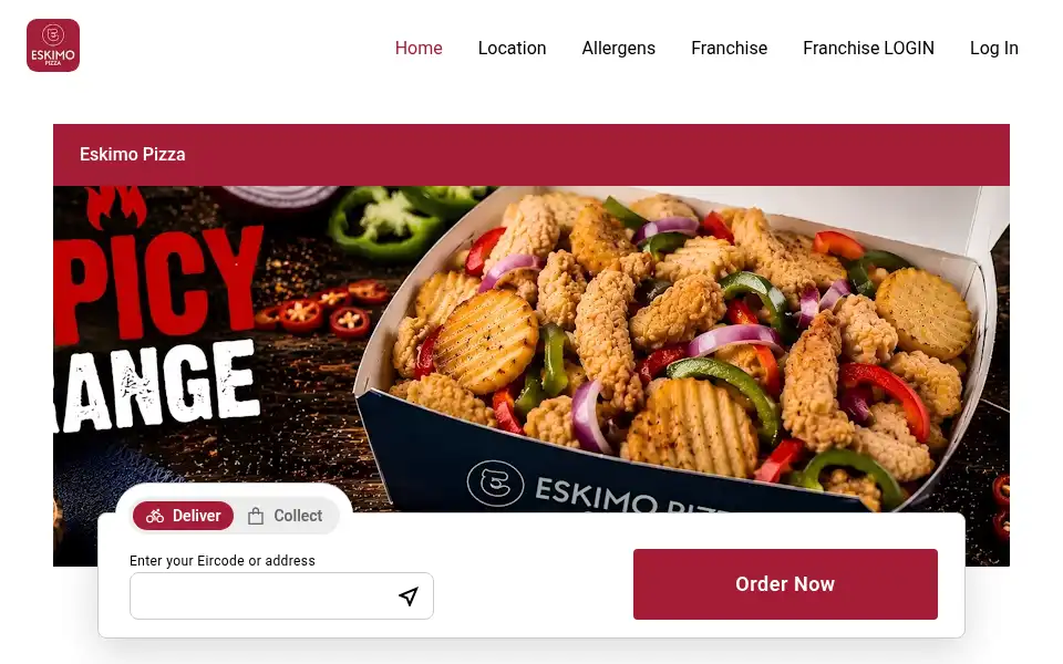 Screenshot of eskimo.ie