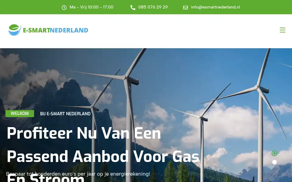 Screenshot of esmartnederland.nl