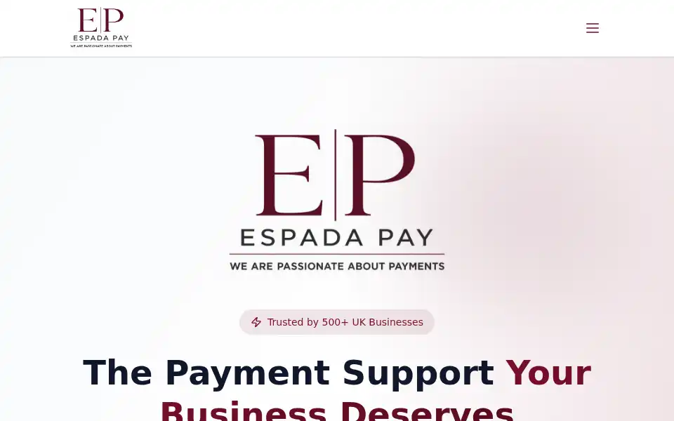 Screenshot of espadapay.com