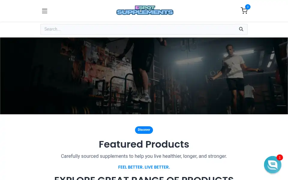 Screenshot of espot.com.au