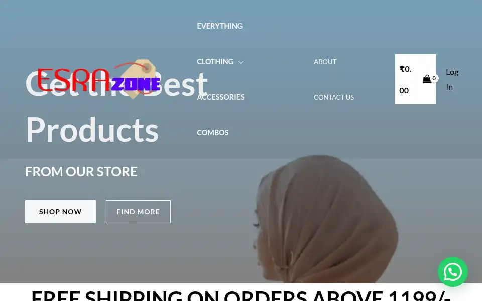 Screenshot of esrazone.com