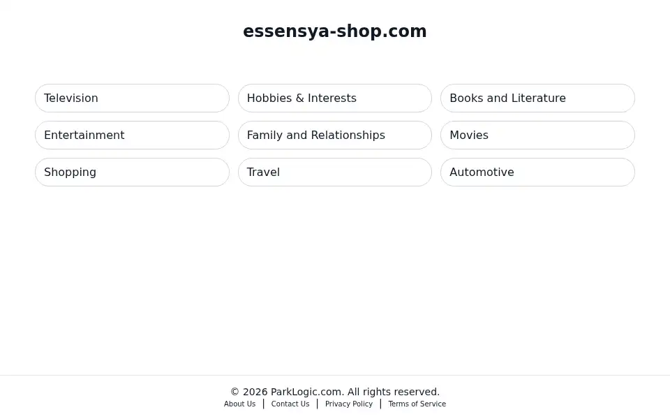 Screenshot of essensya-shop.com