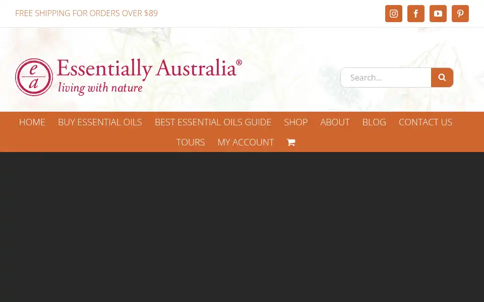 Screenshot of essentiallyaustralia.com.au