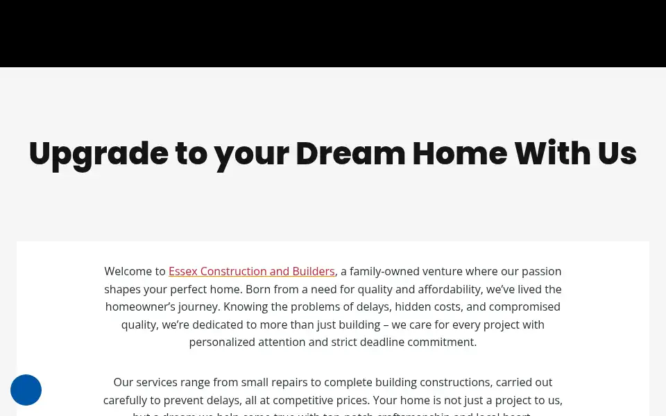 Screenshot of essexconstructionbuilders.co.uk