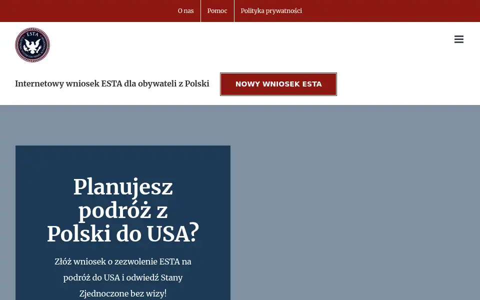 Screenshot of estausa.pl