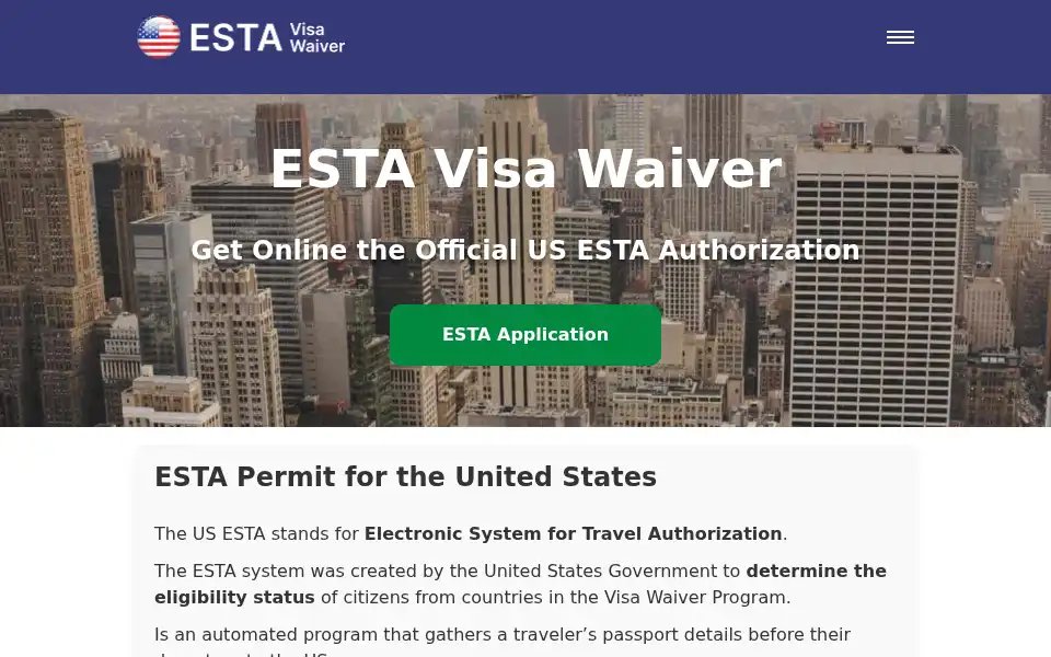 Screenshot of estavisaus.org