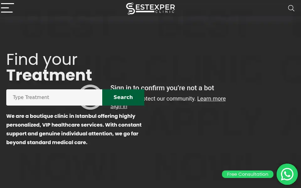 Screenshot of estexper.com