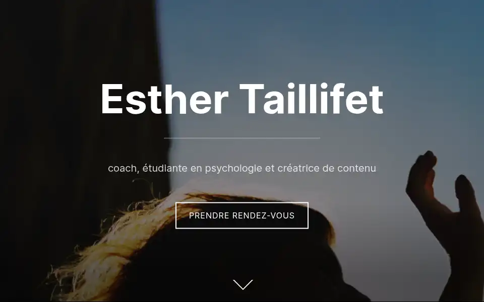 Screenshot of esther-taillifet.com
