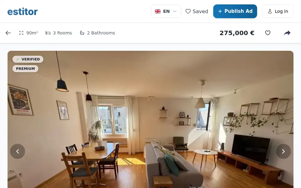 Screenshot of estitor.com