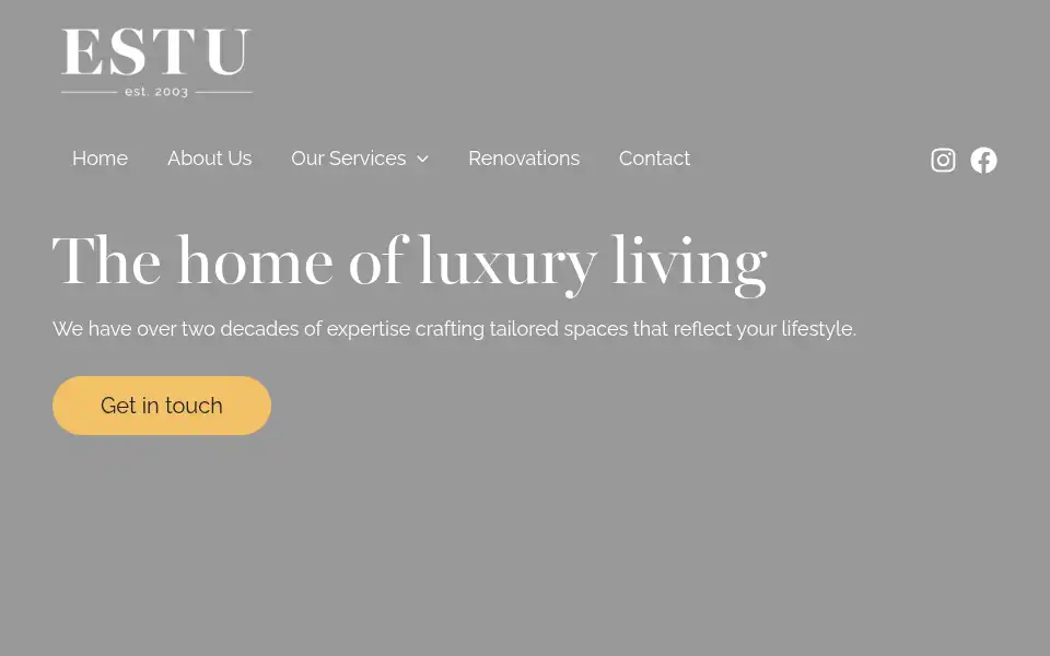 Screenshot of estultd.co.uk