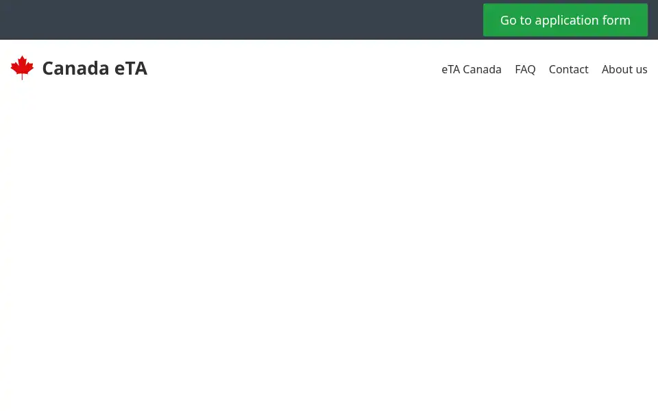 Screenshot of eta-canada.com