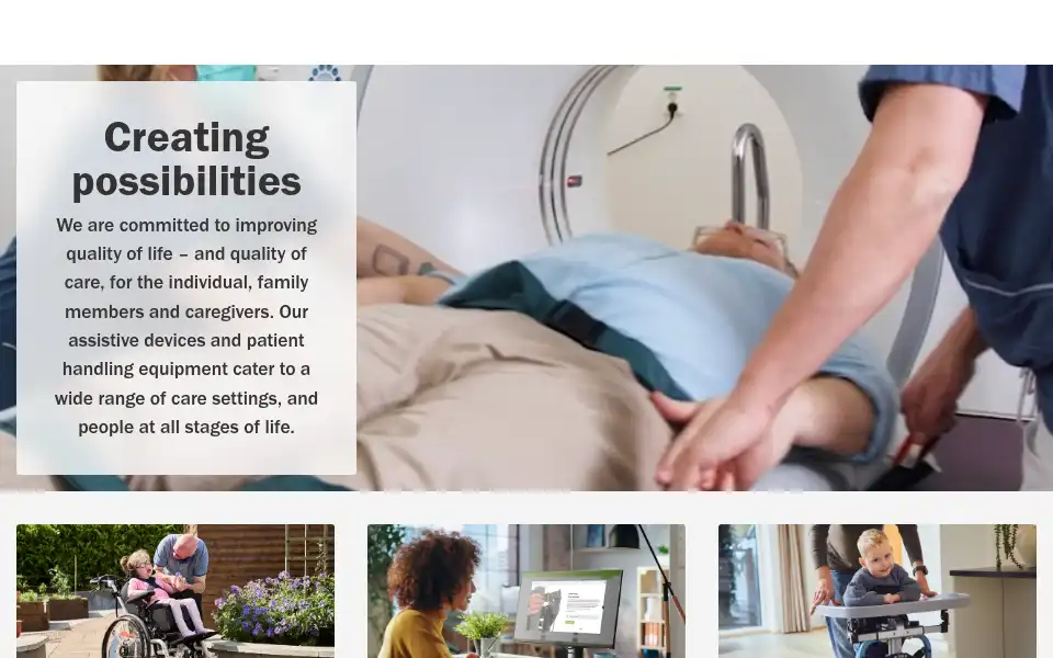 Screenshot of etac.com
