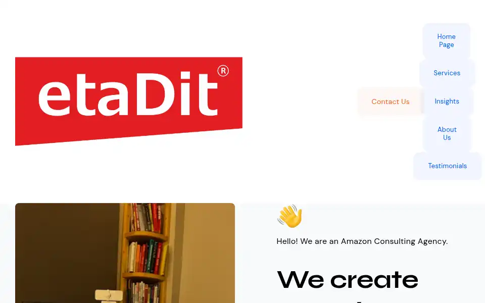 Screenshot of etadit.com