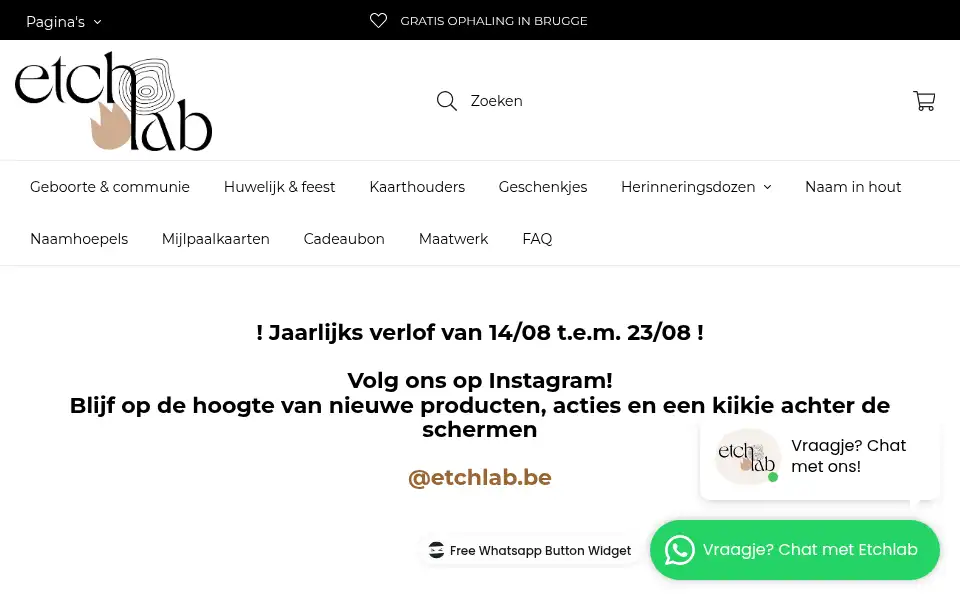 Screenshot of etchlab.be