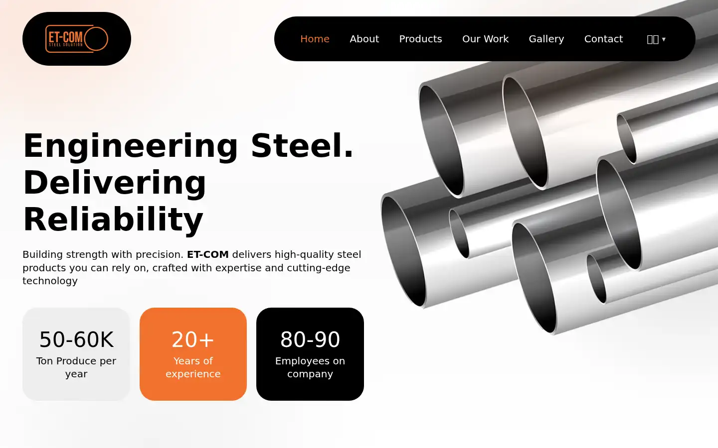 Screenshot of etcom-ks.com