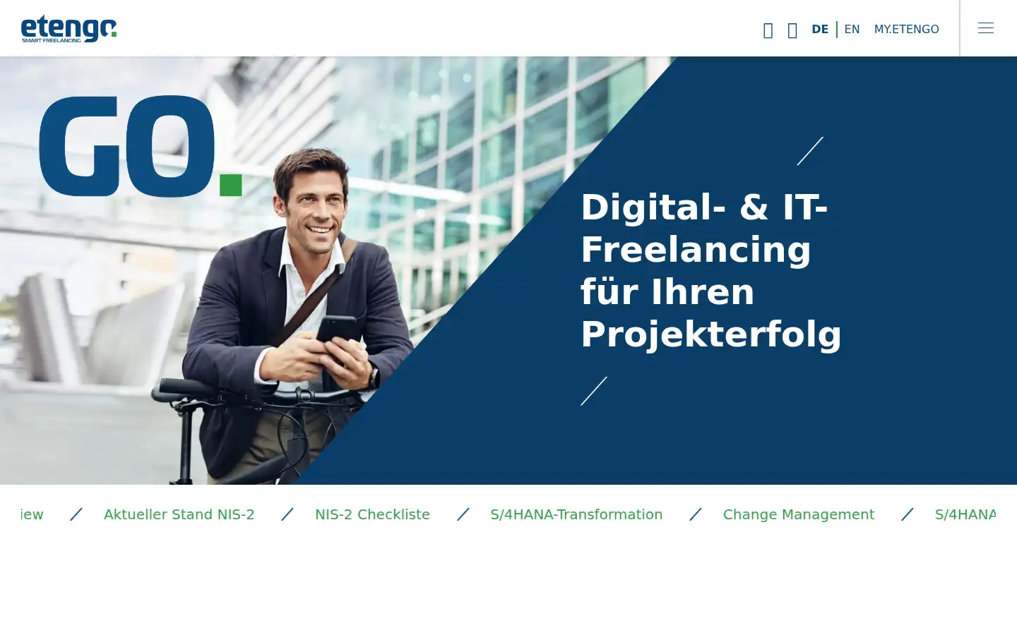 Screenshot of etengo.de