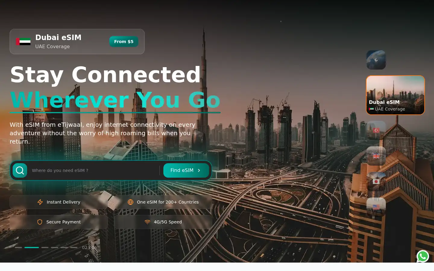 Screenshot of etijwaal.com