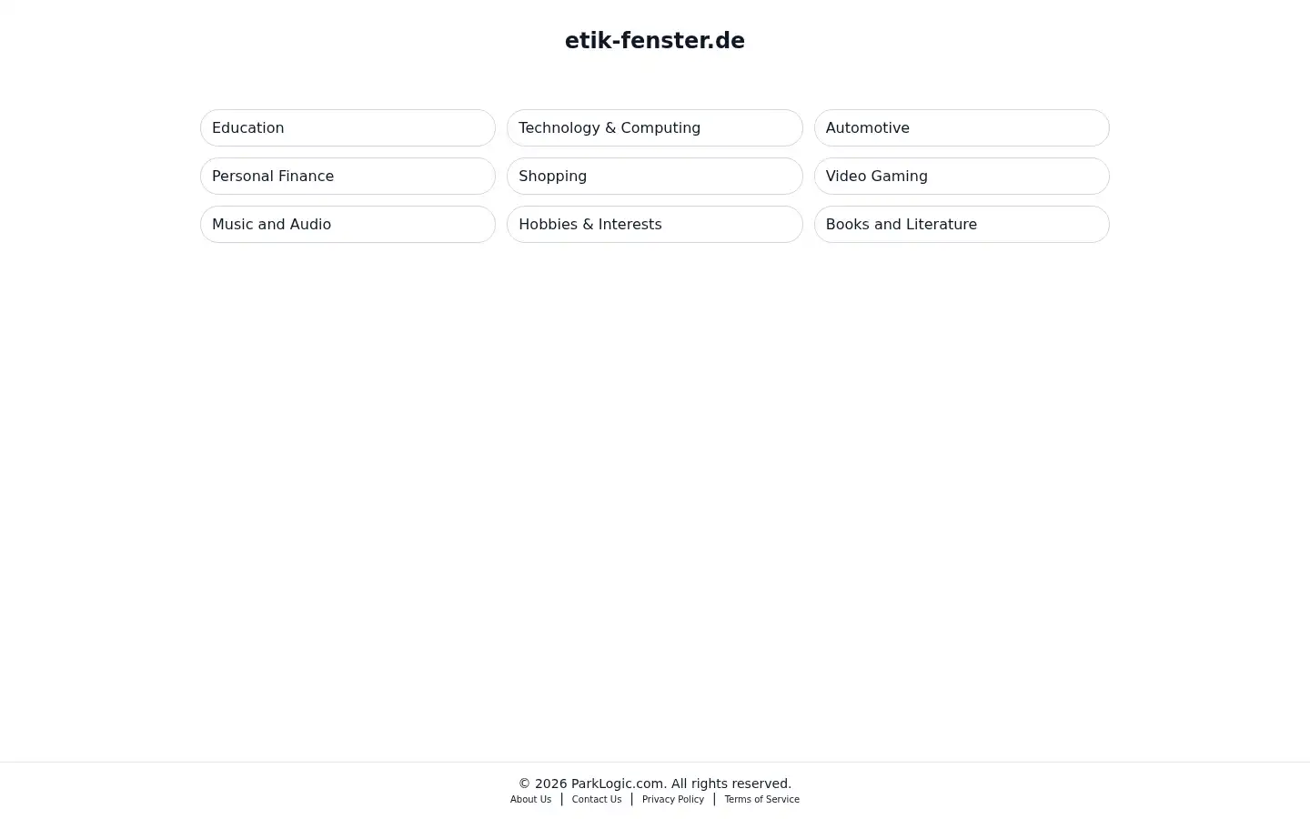 Screenshot of etik-fenster.de