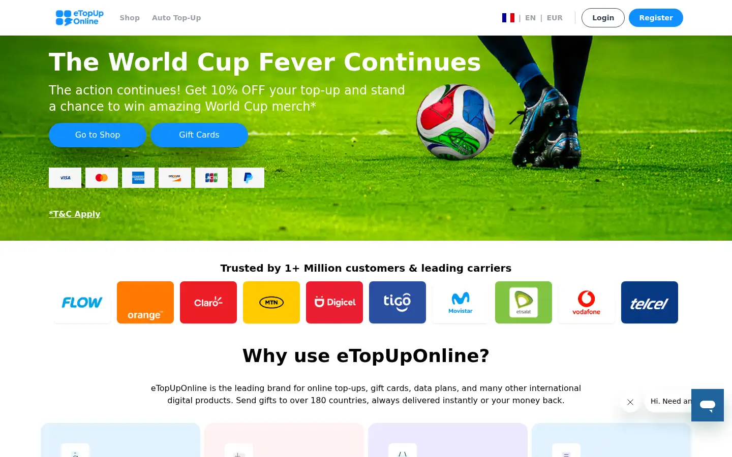 Screenshot of etopuponline.com