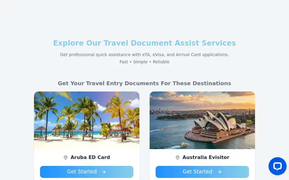 Screenshot of etravel-hub.com