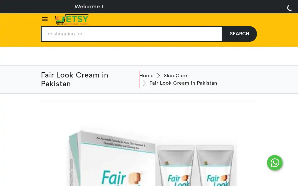 Screenshot of etsyherbalshop.com