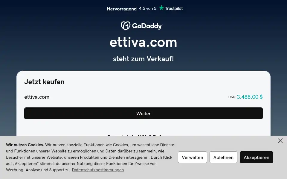 Screenshot of ettiva.com