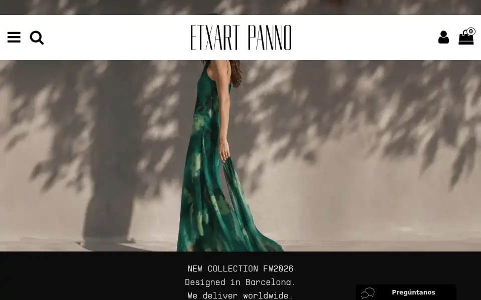 Screenshot of etxartpanno.com
