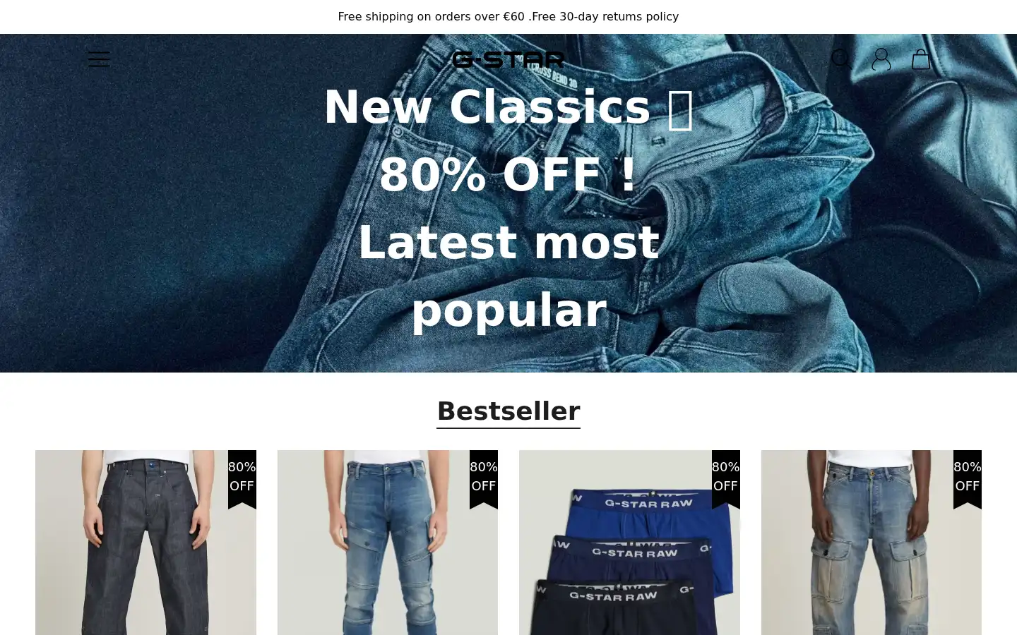 Screenshot of eu-gstar.shop