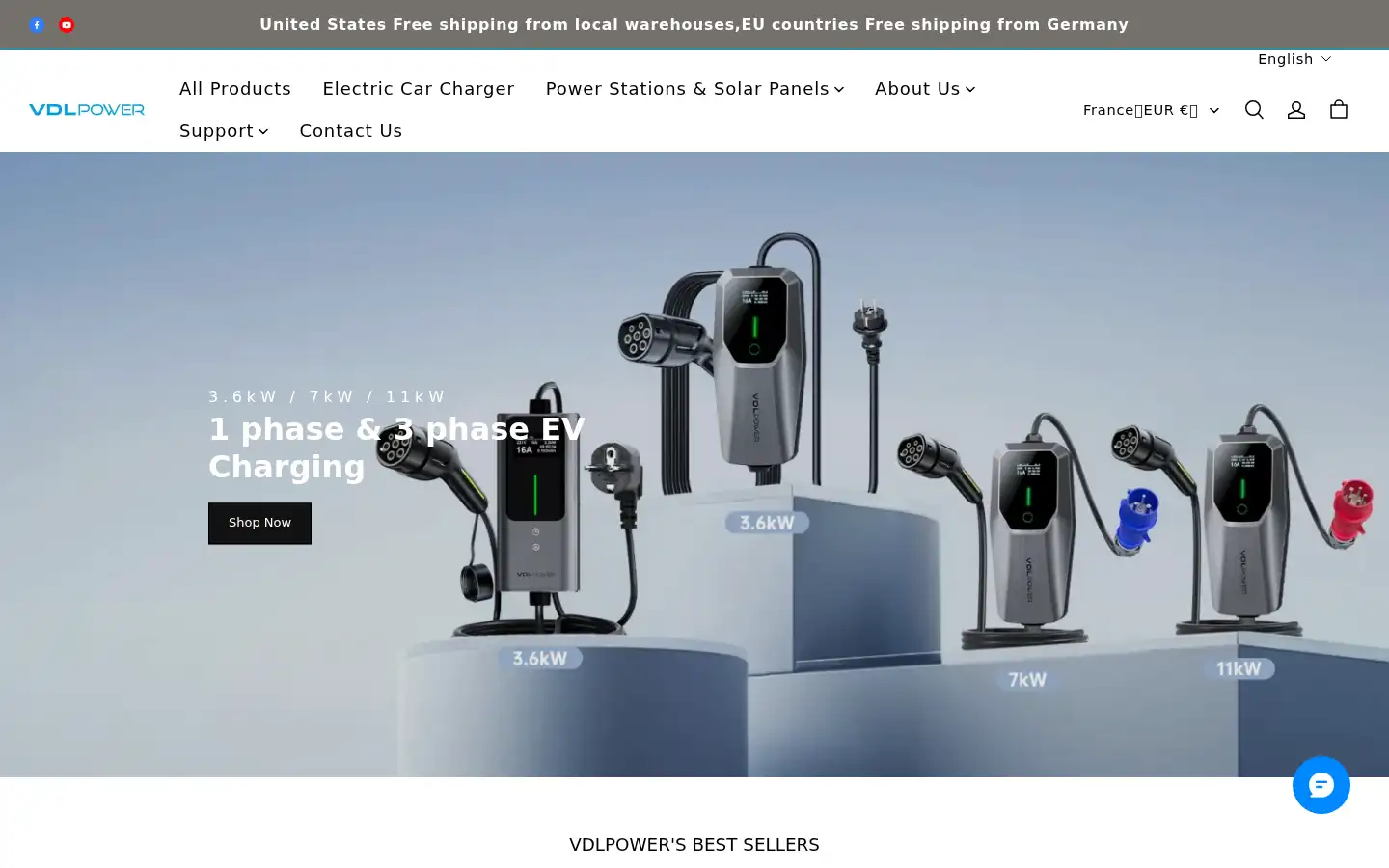 Screenshot of eu.vdlpower.com