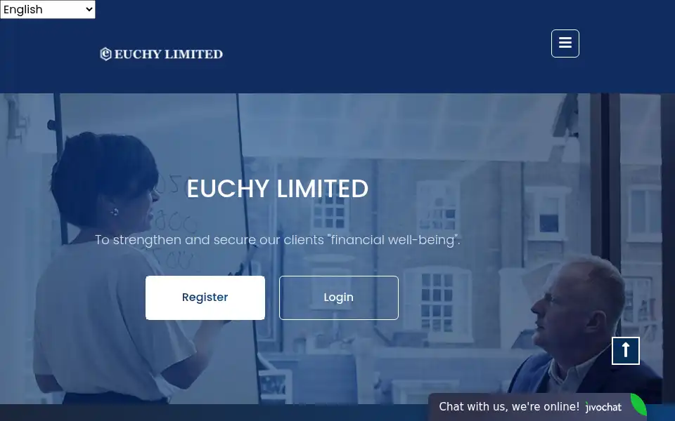 Screenshot of euchylimited.com