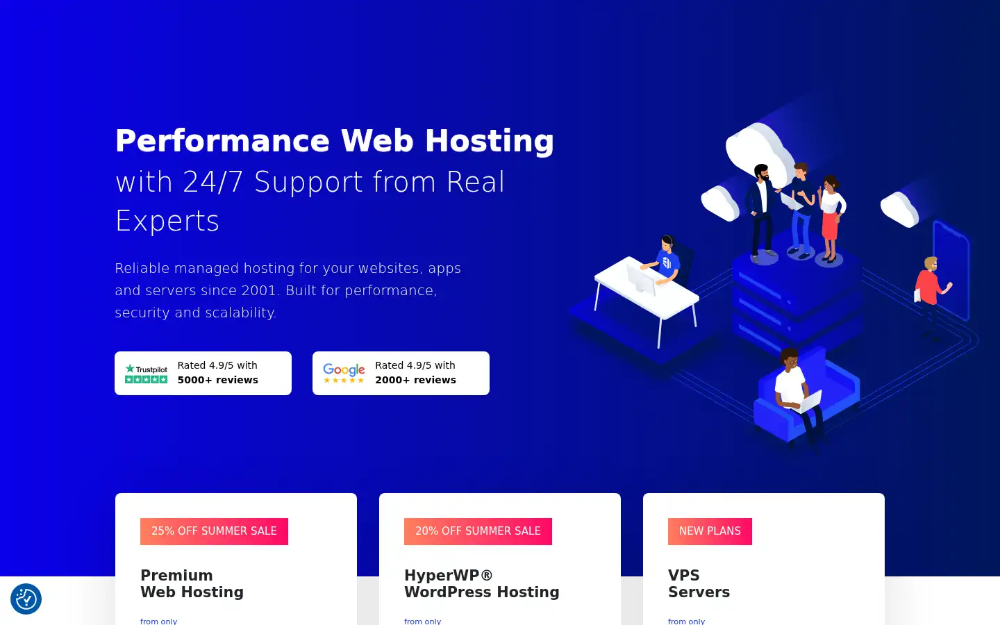 Screenshot of eukhost.com